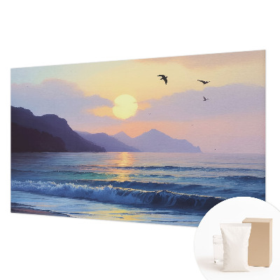 Fotobehang op maat Zee West