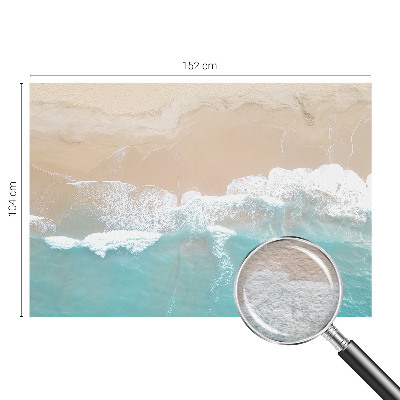 Foto behang op maat Brullende golven