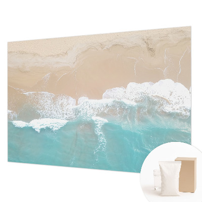 Foto behang op maat Brullende golven