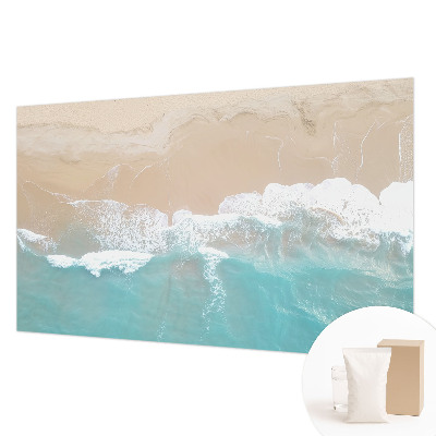 Foto behang op maat Brullende golven
