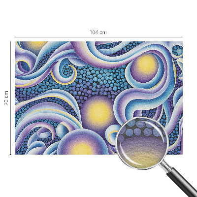 Fotobehang naadloos Kleurrijke wervelingen