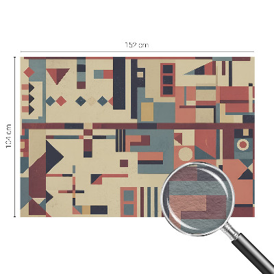 Naadloos fotobehang Abstracte compositie