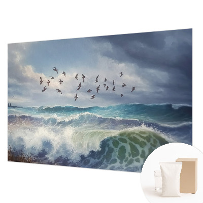 Fotobehang woonkamer Zeegolven