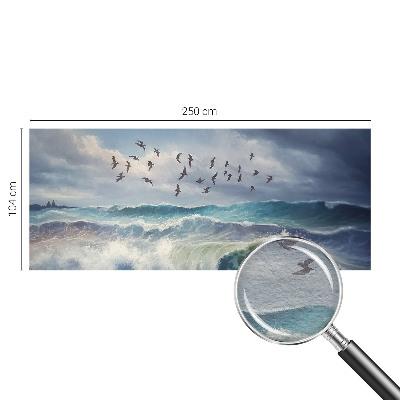 Fotobehang woonkamer Zeegolven