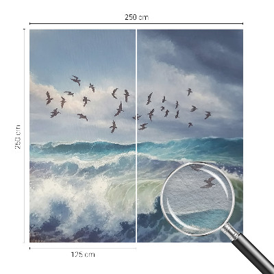 Fotobehang woonkamer Zeegolven