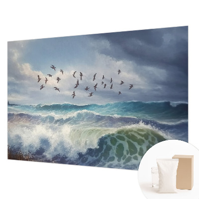 Fotobehang woonkamer Zeegolven