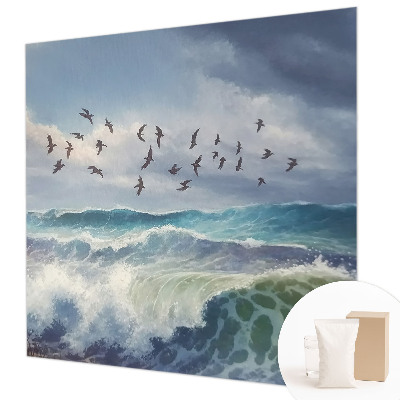 Fotobehang woonkamer Zeegolven