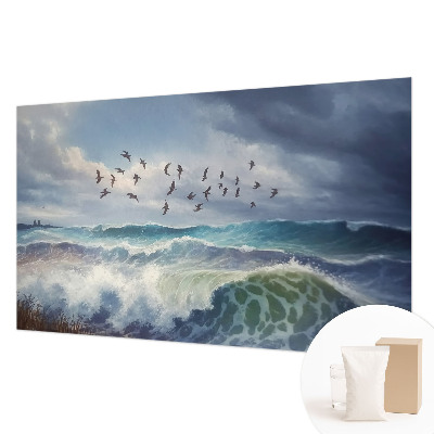Fotobehang woonkamer Zeegolven