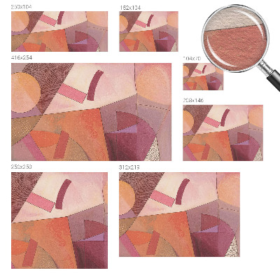 Fotobehang voor slaapkamer Kleurrijke vormen