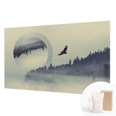 Fotobehang slaapkamer Boslandschap