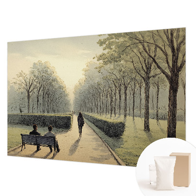 Kwalitatief fotobehang met het motief 'Park Vrede'
