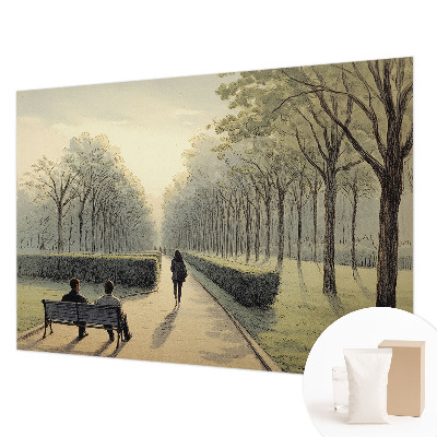 Kwalitatief fotobehang met het motief 'Park Vrede'