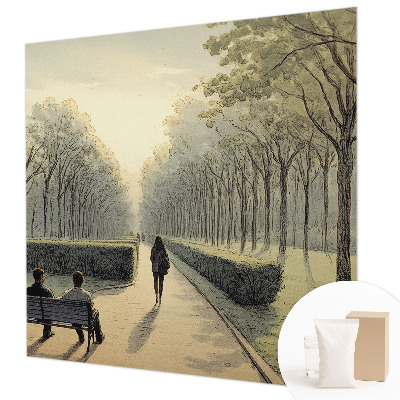 Kwalitatief fotobehang met het motief 'Park Vrede'