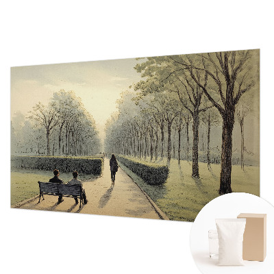 Kwalitatief fotobehang met het motief 'Park Vrede'