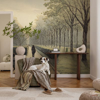 Kwalitatief fotobehang met het motief 'Park Vrede'