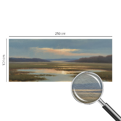 Sfeervol fotobehang Atmosferisch landschap