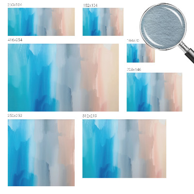 Uniek fotobehang Kleurrijke abstractie