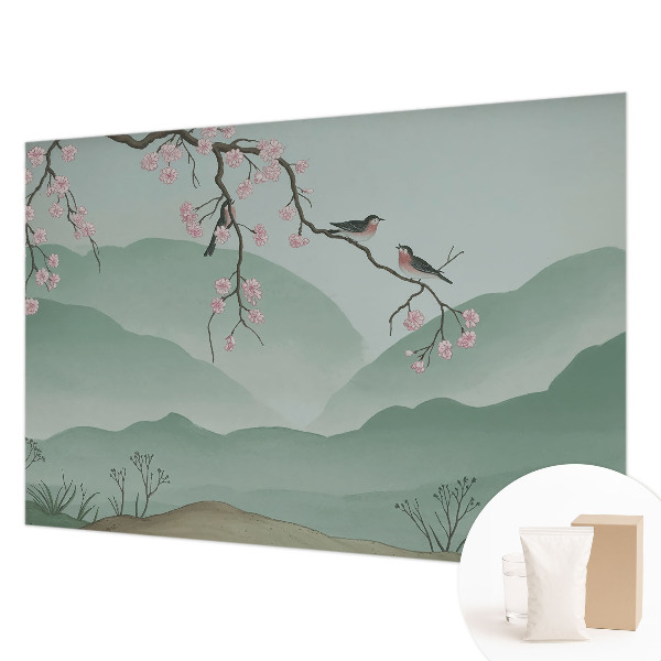 Fotobehang vlies Japanse serenade