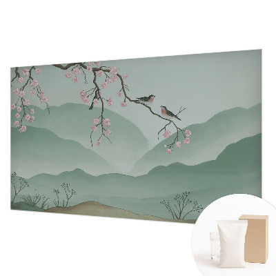 Fotobehang vlies Japanse serenade
