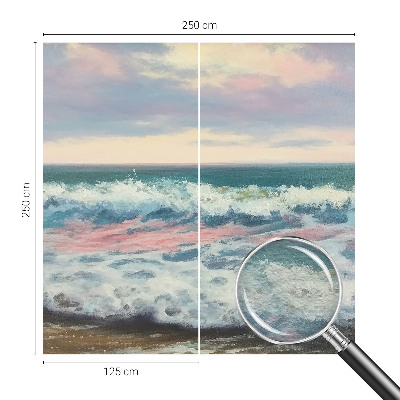 Vlies fotobehang op maat Zeegezicht