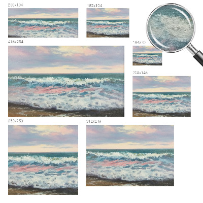 Vlies fotobehang op maat Zeegezicht