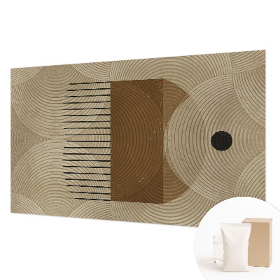 Fotobehang met een geometrisch harmonieus motief