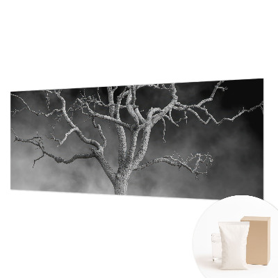Fotobehang op maat met een mistige boom als motief