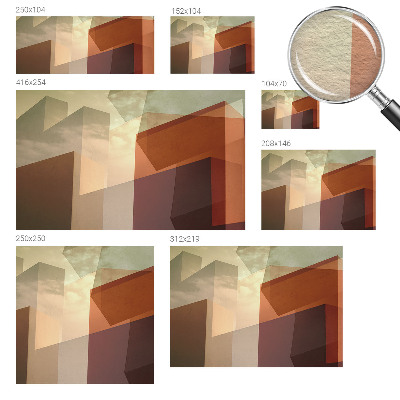 Naadloos fotobehang Abstracte vormen