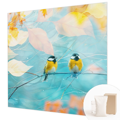 Fotobehang woonkamer Lente vogels