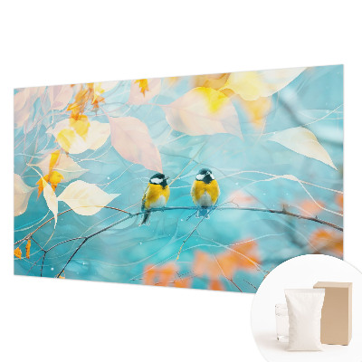 Fotobehang woonkamer Lente vogels