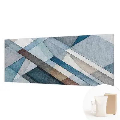 Fotobehang voor de woonkamer met een abstract geometrisch ontwerp