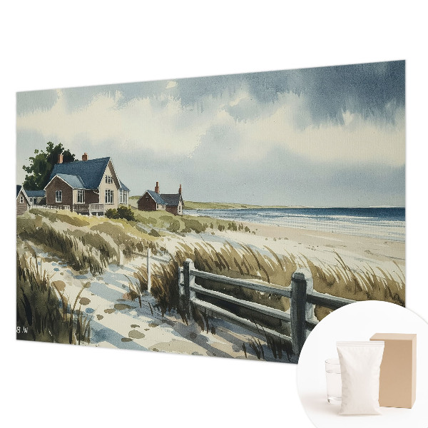 Fotobehang voor de slaapkamer Strandduinen