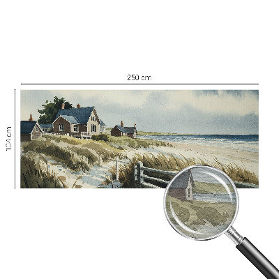 Fotobehang voor de slaapkamer Strandduinen