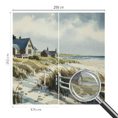 Fotobehang voor de slaapkamer Strandduinen