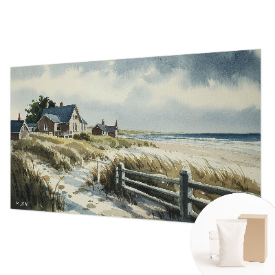 Fotobehang voor de slaapkamer Strandduinen