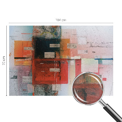 Modern fotobehang voor de woonkamer Abstracte compositie