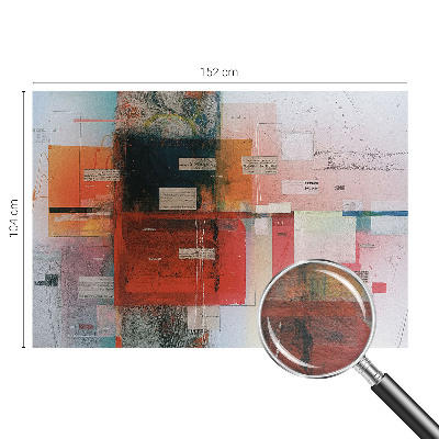 Modern fotobehang voor de woonkamer Abstracte compositie