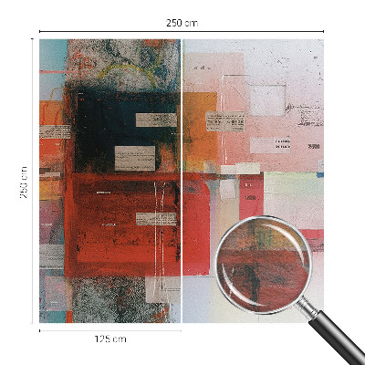 Modern fotobehang voor de woonkamer Abstracte compositie