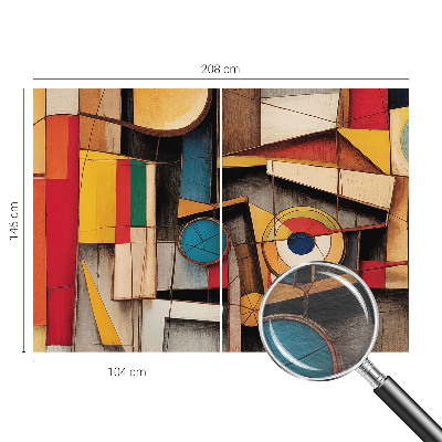 Hoogwaardig fotobehang met geometrische patronen
