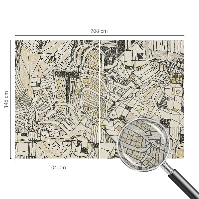 Kwalitatief fotobehang Geometrische abstractie