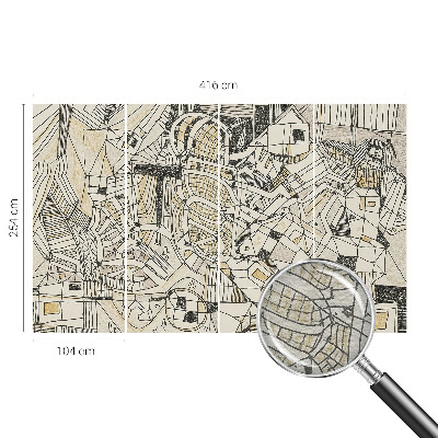 Kwalitatief fotobehang Geometrische abstractie