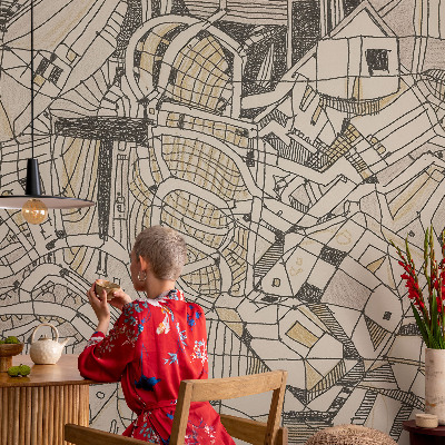 Kwalitatief fotobehang Geometrische abstractie