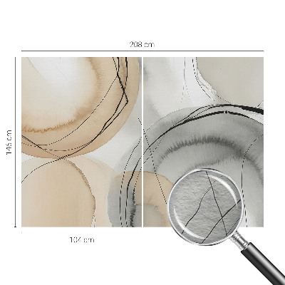 Premium fotobehang Geometrische harmonie