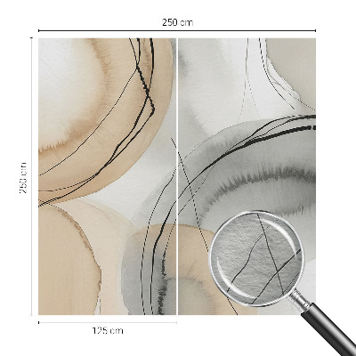 Premium fotobehang Geometrische harmonie