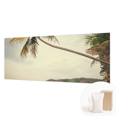 Sfeervol fotobehang met een tropisch landschap