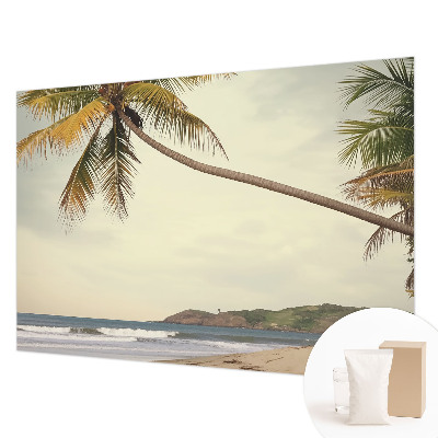 Sfeervol fotobehang met een tropisch landschap