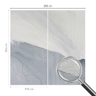 Groot fotobehang met subtiele texturen