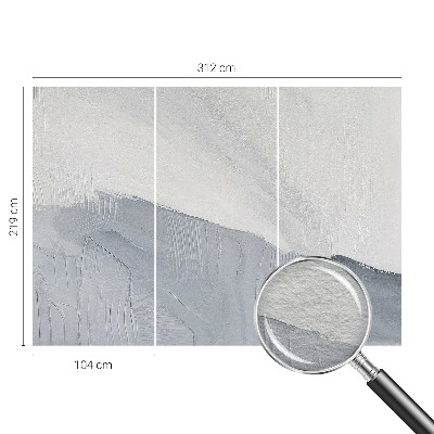 Groot fotobehang met subtiele texturen