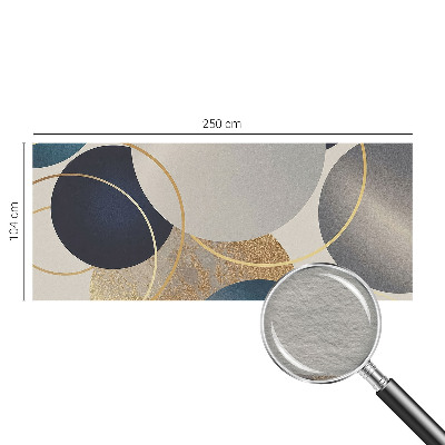 Vlies fotobehang Creatieve kringen