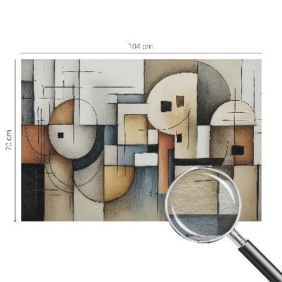 Vlies fotobehang op maat Geometrische harmonie